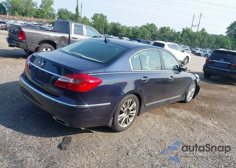 2012 Hyundai Genesis 4.6 z USA, uszkodzony, nr VIN KMHGC4DF4CU159236